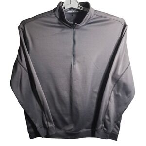 Nike Golf Therma Fit 1/4 Zip Pullover Sweatshirt Top Men's XL Gray FLAWS‎ READ